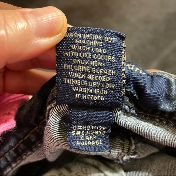 Earl Jeans mid rise boot cut flare denims Vintage 90s Y2K fashion size 9 GUC - Picture 4 of 14